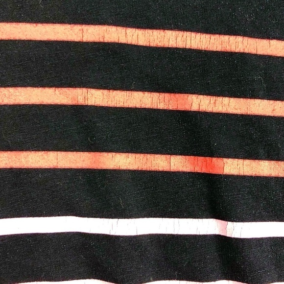 Sundry Effey Stripe Oversized Sweatshirt Soft Long Sleeve Pullover Top Sz Medium - Picture 8 of 9